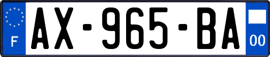 AX-965-BA