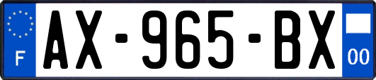 AX-965-BX