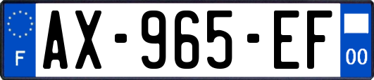 AX-965-EF