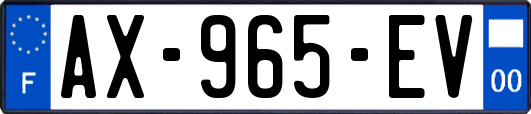 AX-965-EV