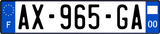 AX-965-GA