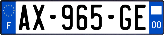 AX-965-GE