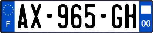 AX-965-GH