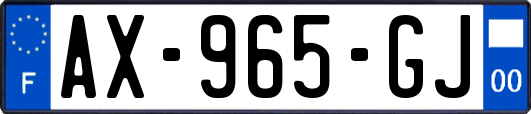 AX-965-GJ