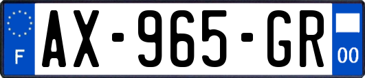 AX-965-GR