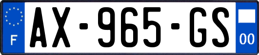 AX-965-GS