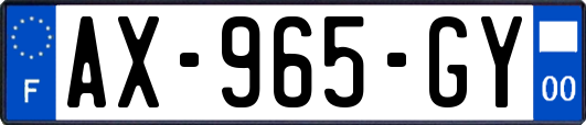 AX-965-GY
