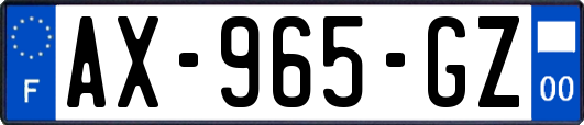 AX-965-GZ