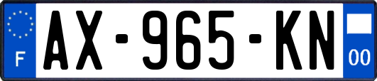 AX-965-KN