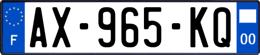 AX-965-KQ