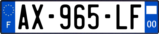 AX-965-LF