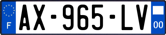 AX-965-LV
