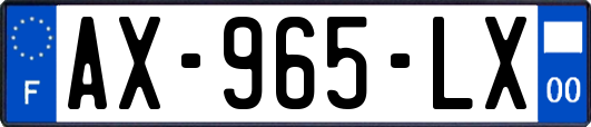 AX-965-LX
