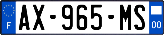 AX-965-MS