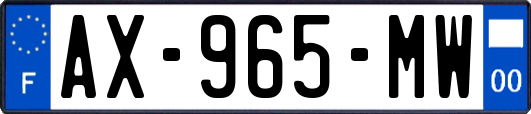 AX-965-MW