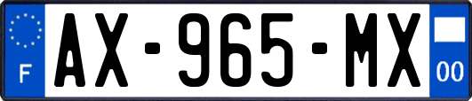 AX-965-MX