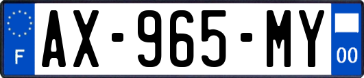 AX-965-MY