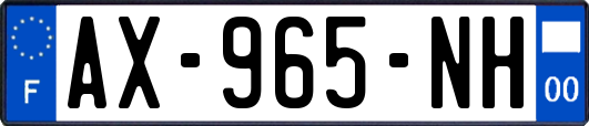 AX-965-NH