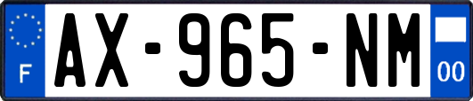 AX-965-NM