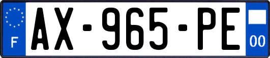 AX-965-PE