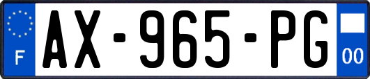 AX-965-PG