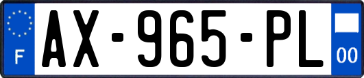 AX-965-PL