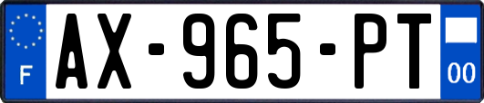 AX-965-PT