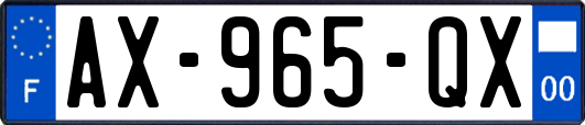 AX-965-QX