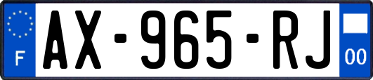 AX-965-RJ