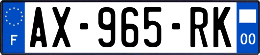 AX-965-RK
