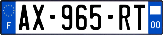 AX-965-RT