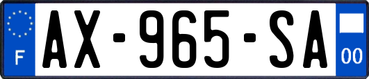 AX-965-SA