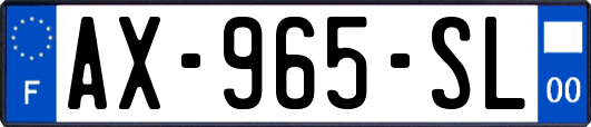 AX-965-SL