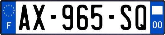 AX-965-SQ