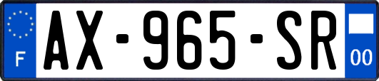AX-965-SR