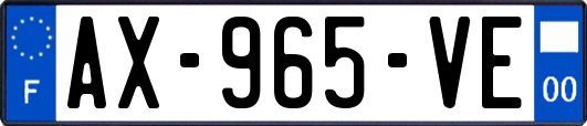 AX-965-VE