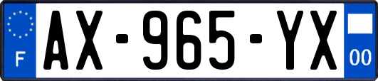AX-965-YX