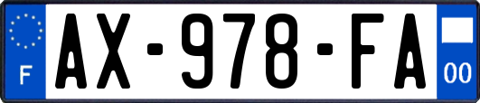 AX-978-FA