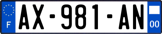 AX-981-AN