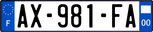 AX-981-FA