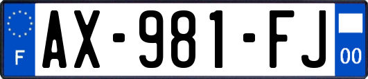 AX-981-FJ