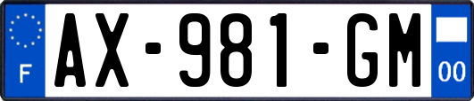 AX-981-GM