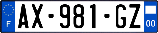 AX-981-GZ