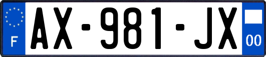 AX-981-JX