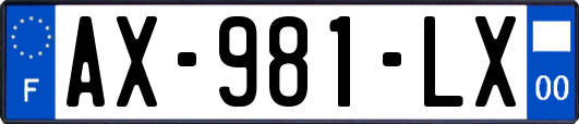 AX-981-LX
