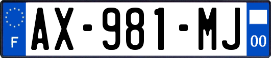 AX-981-MJ
