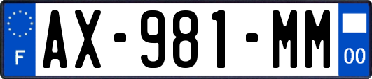 AX-981-MM