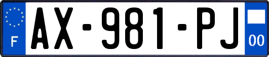 AX-981-PJ