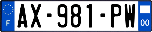 AX-981-PW