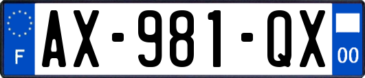 AX-981-QX
